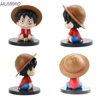 Huimao ใหม่ โมเดลฟิกเกอร์ PVC รูปปั้นอนิเมะ ขนาดเล็ก ของเล่นสําหรับเด็ก 4 ชิ้น ต่อชุด