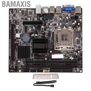 Bamaxis Motherboard  VGA Interface M ATX Dual Channel    Motherboard for Desktop  