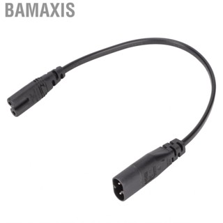 Bamaxis Extension Power Adapter 0.3m .0ft IEC320 C8 To C7 Cable PVC