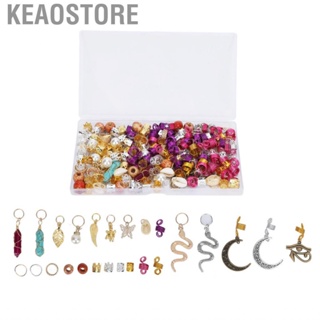 Keaostore Dreadlocks Jewelry Wide Use Hair Ornament Various Styles Wedding DIY