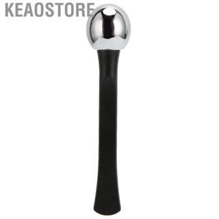 Keaostore Eye  Applicator Ergonomic Portable Facial  Wand Stick for Skin Care (Black Handle)