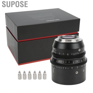 Supose Manual Focus Cinema Lens  T1.05 Large Aperture Film for Filming