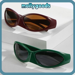 Moilyhd แว่นตากันแดด สีเงิน UV400 สําหรับเล่นกีฬา