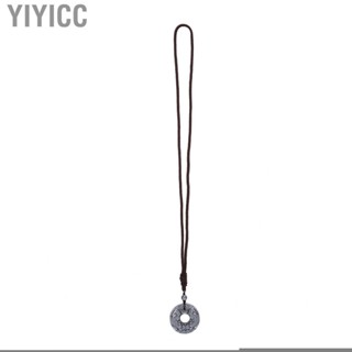 Yiyicc Terahertz Pendant Necklace Power Stone Pattern