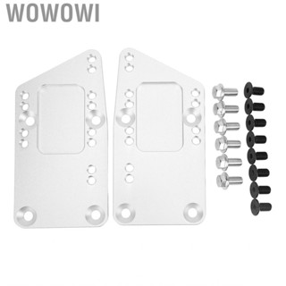 Wowowi 551628 Aluminum Engine Swap Bracket  Mount Adapter Plates for LS