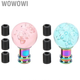 Wowowi Gear Shift Knob Unique Lever Head Round Ball for Car