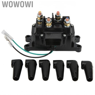 Wowowi Winch  Contactor 12V 250A Copper Posts Solenoid Relay for 3500‑4500lbs UTV ATV