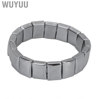 Wuyuu Terahertz Bracelet Rectangle Beads  Physical Fitness Heal GDT