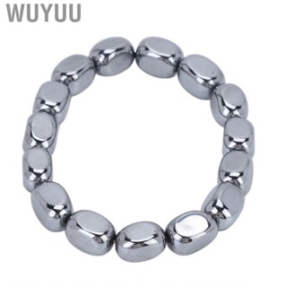 Wuyuu Terahertz Bracelet Energy Stone Loose Elastic Natural Beads F