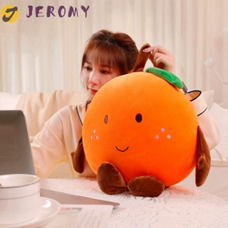 Jeromy หมอนตุ๊กตานุ่ม รูปผลไม้ สีส้ม ขนาด 40~80 ซม. ของเล่นสําหรับเด็ก