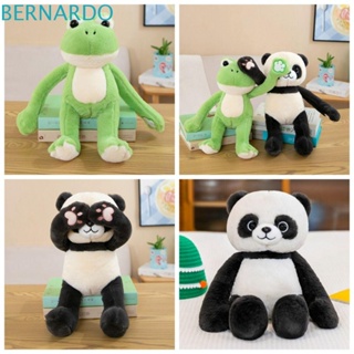 Bernardo ตุ๊กตาแมวซ่อนหา ของเล่นแมว สามารถปิดตา ลิงน้อย ตุ๊กตายัดไส้ ของเล่นแมว แพนด้า ของเล่นเด็ก