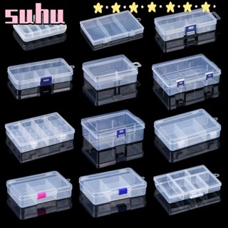 Suhuhd กล่องเก็บยา แบบพลาสติก 12 รูปแบบ สําหรับจัดระเบียบบ้าน