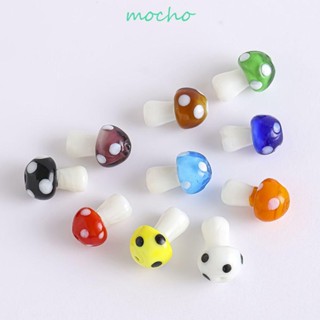 Mocho ลูกปัดเห็ด ของขวัญ 10 ชิ้น / ถุง ผู้หญิง สร้อยคอ สร้อยข้อมือ แฮนด์เมด DIY งานฝีมือ