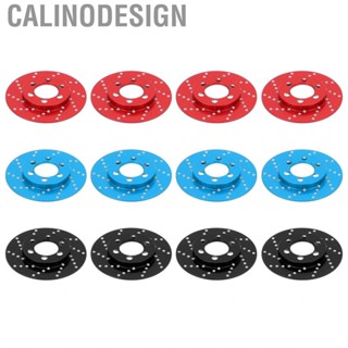 Calinodesign 4pcs RC Brake Disc Aluminum Caliper For 2.2in Wheel 1/10 Crawler Car