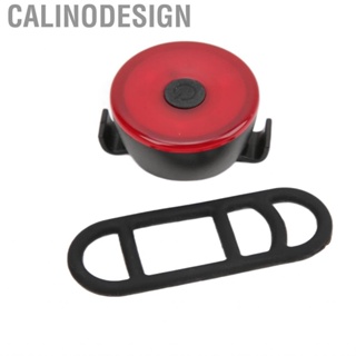 Calinodesign Bike  Warning Light Rear Multifunctional One Click with 3 Beads for Cycling Equipment