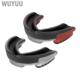 Wuyuu Double Colour Mouth Guard Basketball Sports Taekwondo   Protector Gua