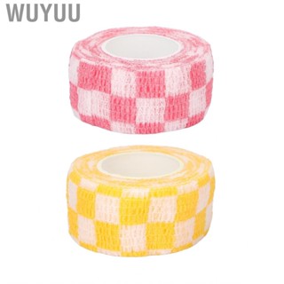 Wuyuu Self Cohesive Tape  Comfortable Fingers Toes Supporting Adhesive Bandage for Basketball Writing Sports