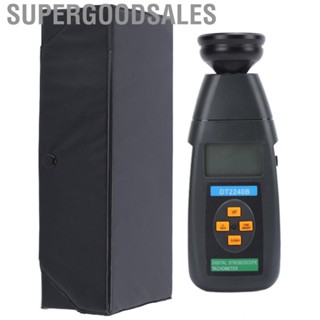 Supergoodsales DT2240B Tachometer Photoelectric Speed Meter Digital Stroboscope Test