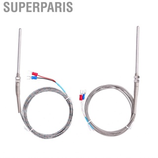 Superparis K Type Temp Thermocouple Temperature  Thermal Probe StainlessSteel WRNT187