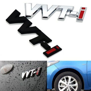 สติกเกอร์โลโก้ VVT-I โลหะ 3D สําหรับติดตกแต่งรถยนต์ TOYOTA CAMRY YARIS COROLLA