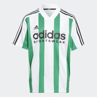 adidas ไลฟ์สไตล์ เสื้อยืด Tiro สำหรับเด็ก เด็ก สีขาว HY4206