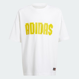 adidas ไลฟ์สไตล์ เสื้อยืด adidas x Classic LEGO® เด็ก สีขาว IP2296