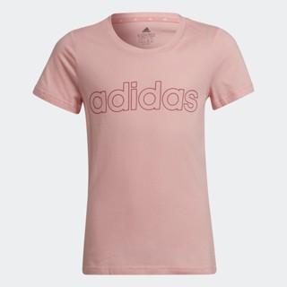 adidas ไลฟ์สไตล์ เสื้อยืด adidas Essentials เด็ก สีชมพู HE1965