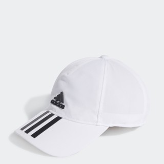 adidas เทรนนิง หมวกเบสบอล AEROREADY 3-Stripes Unisex สีขาว GM4511