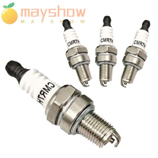 Mayshow หัวเทียนเครื่องตัดหญ้า CMR7H ทนทาน แบบเปลี่ยน สําหรับเลื่อยยนต์ Stihl