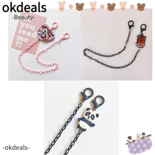 Okdeals สายคล้องหน้ากากอนามัย อะคริลิค หลากสี