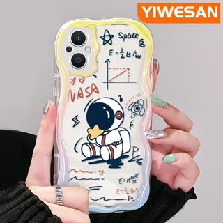 เคสโทรศัพท์มือถือแบบนิ่ม ใส กันกระแทก ลายการ์ตูนนักบินอวกาศน่ารัก สําหรับ OPPO Reno 7Z 5G Reno 8Z Reno7 Lite Reno8 Lite F21 Pro 5G F21s Pro 5G