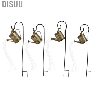 Disuu Solar Watering Can Lights Auto Unique Rust Proof Convenient Retro Kettle Shap JY