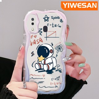 เคสโทรศัพท์มือถือแบบนิ่ม ใส กันกระแทก ลายการ์ตูนนักบินอวกาศน่ารัก สําหรับ Samsung galaxy A30 A20 A31 A32 M10s