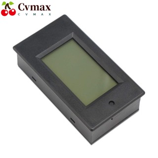 Cvmax เครื่องวัดแรงดันไฟฟ้าดิจิทัล มัลติมิเตอร์ Dc 6.5-100V Dc ทองแดง 20A พลาสติก LCD พร้อมไฟแบ็คไลท์ ทนทาน