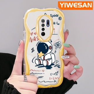 เคสโทรศัพท์มือถือแบบนิ่ม ใส กันกระแทก ลายการ์ตูนนักบินอวกาศน่ารัก สําหรับ Xiaomi Redmi 10 Prime 10C 9 Prime 12C POCO C55 POCO M2