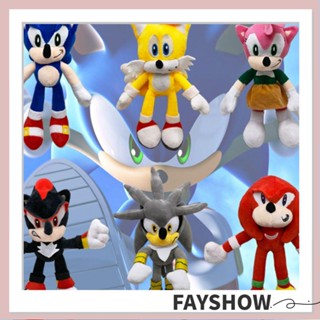 Fay ฟิกเกอร์ อนิเมะ Sonic น่ารัก ของเล่นสําหรับเด็กผู้ชาย เด็กผู้หญิง