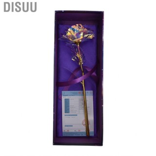 Disuu Colorful Rose Durable Gold Foil For Gift Decoration Valentine s Day