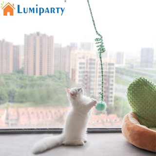 Lumiparty ไม้กายสิทธิ์ พร้อมกระดิ่ง และถ้วยดูด ของเล่นสําหรับแมว