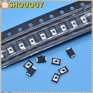 Shououy ปุ่มกดไมโครสวิตช์ SMD 4 Pin แบบบาง สําหรับโทรศัพท์มือถือ 50 ชิ้น