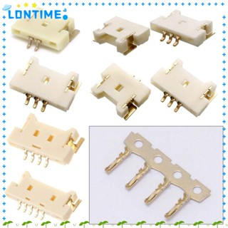 Lontime ขั้วต่อเชื่อมสายไฟ แนวตั้ง พลาสติก SMD Mx1.25 มม. 2 3 4 5 พิน Mx1.25 มม. 10 ชิ้น