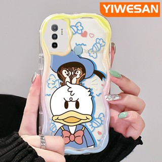 เคสโทรศัพท์มือถือ ซิลิโคนนุ่ม ใส ลายการ์ตูนโดนัลด์ดั๊กน่ารัก สีสันสดใส สําหรับ OPPO A53 2020 4G A53s 4G A32 A33 2020 A11s