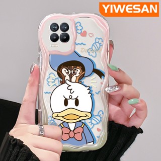 เคสโทรศัพท์มือถือ ซิลิโคนนุ่ม ใส ลายการ์ตูนโดนัลด์ดั๊กน่ารัก สีสันสดใส สําหรับ Realme 8 5G 8s 5G Q3i V13 5G Narzo 30 Q3