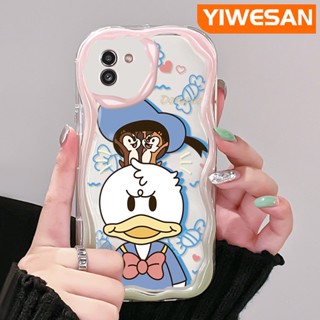 เคสโทรศัพท์มือถือ ซิลิโคนนุ่ม ใส ลายการ์ตูนโดนัลด์ดั๊กน่ารัก สีสันสดใส สําหรับ Samsung A03 Core A03s A02 M02 A02s M02s F02s