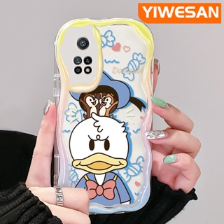 เคสโทรศัพท์มือถือ ซิลิโคนนุ่ม ใส ลายการ์ตูนโดนัลด์ดั๊กน่ารัก สีสันสดใส สําหรับ Xiaomi 10T Pro Poco F3 Poco F4 Redmi K50 K40 Pro K40s