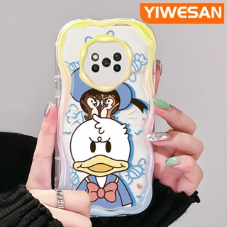 เคสโทรศัพท์มือถือ ซิลิโคนนุ่ม ใส ลายการ์ตูนโดนัลด์ดั๊กน่ารัก สีสันสดใส สําหรับ Xiaomi Poco X3 NFC Poco X3 Pro Poco X3 GT Poco X4 NFC X4 GT M3 F4