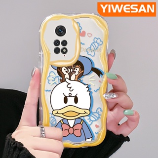 เคสโทรศัพท์มือถือ ซิลิโคนนุ่ม ใส ลายการ์ตูนโดนัลด์ดั๊กน่ารัก สีสันสดใส สําหรับ Xiaomi MI Redmi Note 11 11s Poco M4 Pro 4G