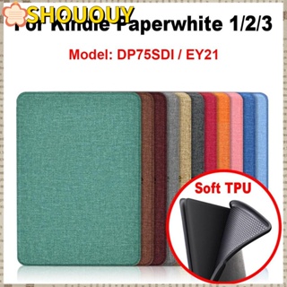 Shououy Smart DP75SDI เคส TPU นิ่ม ป้องกัน คุณภาพสูง บางพิเศษ 6 นิ้ว สําหรับ Amazon Kindle Paperwhite 1 2 3