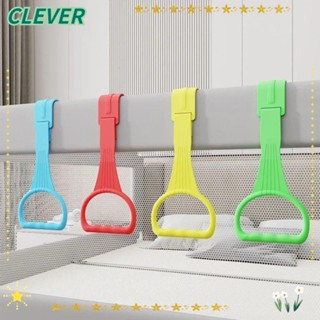 Clever แหวนพลาสติก น้ําหนักเบา แบบพกพา สีแคนดี้ สําหรับแขวนรถเข็นเด็ก