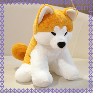 [Lebet] ของเล่นตุ๊กตาสุนัข Akita สําหรับบ้าน ห้องนั่งเล่น