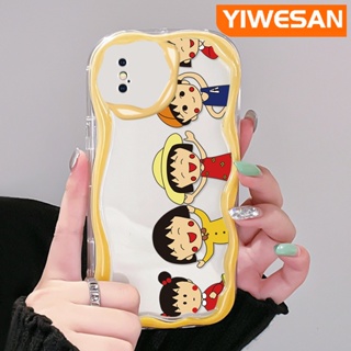 เคสโทรศัพท์มือถือแบบนิ่ม ใส กันกระแทก ลายการ์ตูนชิบิ มารุโกะจัง สําหรับ iPhone X Xs Xr Xs Max